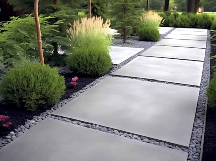 Concrete Garden Pathway Service