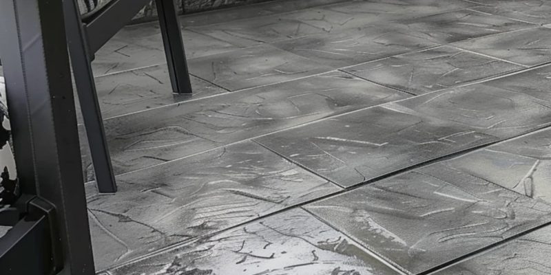 A Close Look at a Stamped Concrete