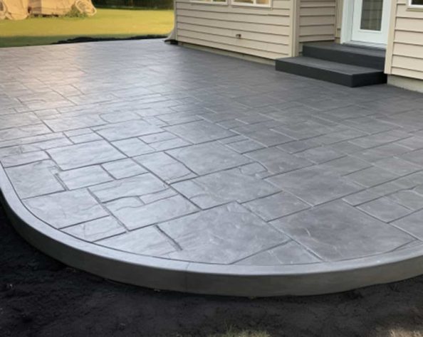 Rockford Concrete Works Stamped Concrete Patio Review 2