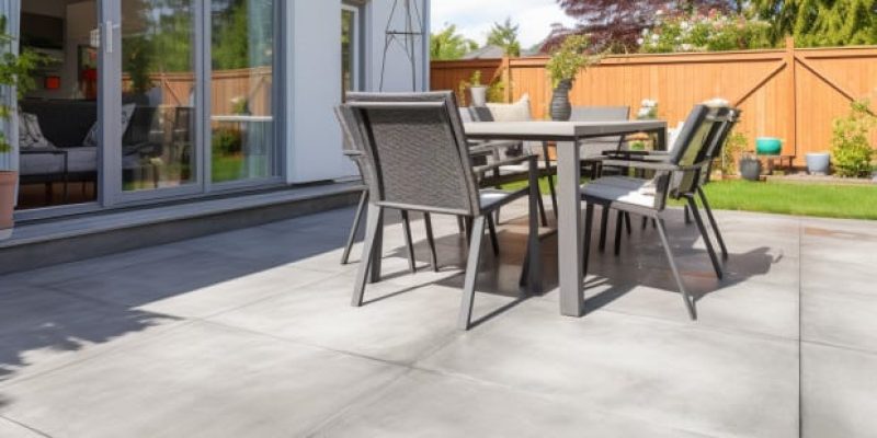 Smooth Concrete Patio Services Rockford Concrete Works